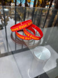 🔥 DeepFriedLogic Wristbands – “Think Deep. Live Fried.” 🔥