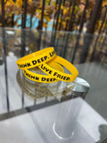 🔥 DeepFriedLogic Wristbands – “Think Deep. Live Fried.” 🔥